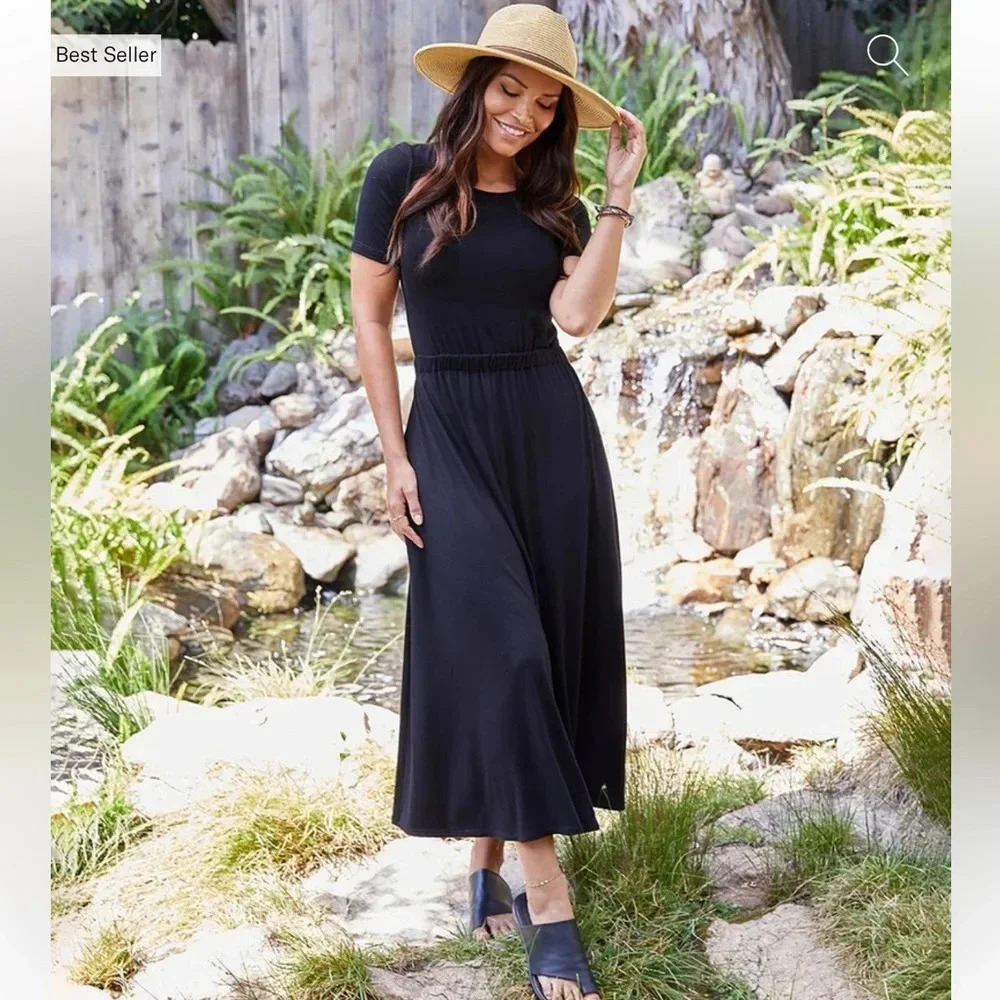 Karen Kane Black Artisan Dress Size Medium